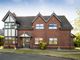 Thumbnail Detached house for sale in Mulsford Court, Worthenbury, Wrexham