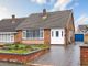 Thumbnail Semi-detached bungalow for sale in Arnotdale Drive, Hednesford, Cannock