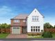 Thumbnail Detached house for sale in "The Marlow" at Willesborough Road, Kennington, Ashford