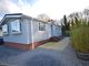 Thumbnail Mobile/park home for sale in Westover, West Street, Whitland