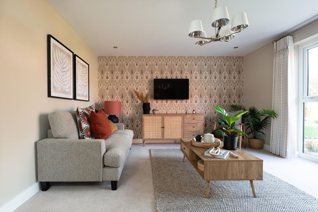 Property photo 3 of 16 The Living Room Features Double Doors To The Rear Garden