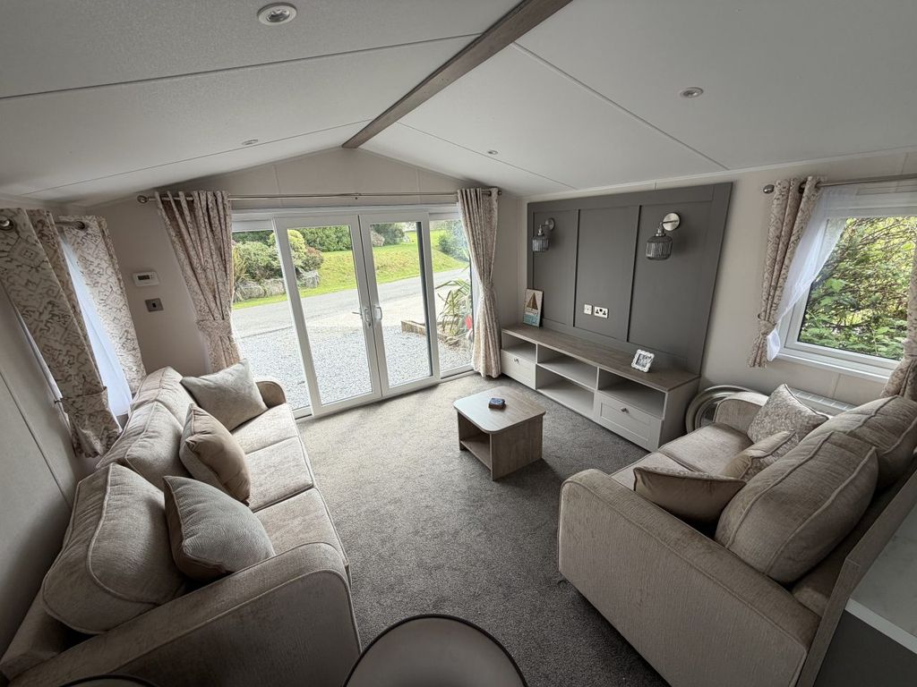 Property photo 2 of 9 Living Area With Patio Doors In The Willerby Salisbury Holiday Caravan At New Minerton Leisure Park, Pembrokeshire