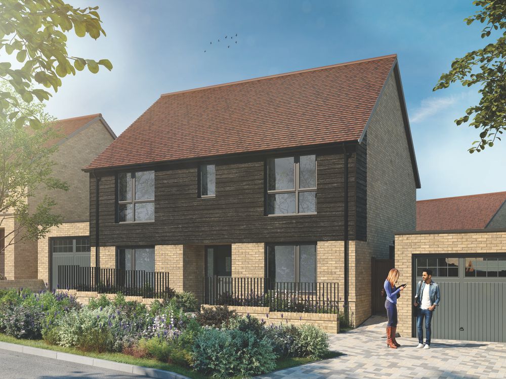 Property photo 1 of 6 External CGI Of The 4 Bedroom Hepworth Home At The Lakes