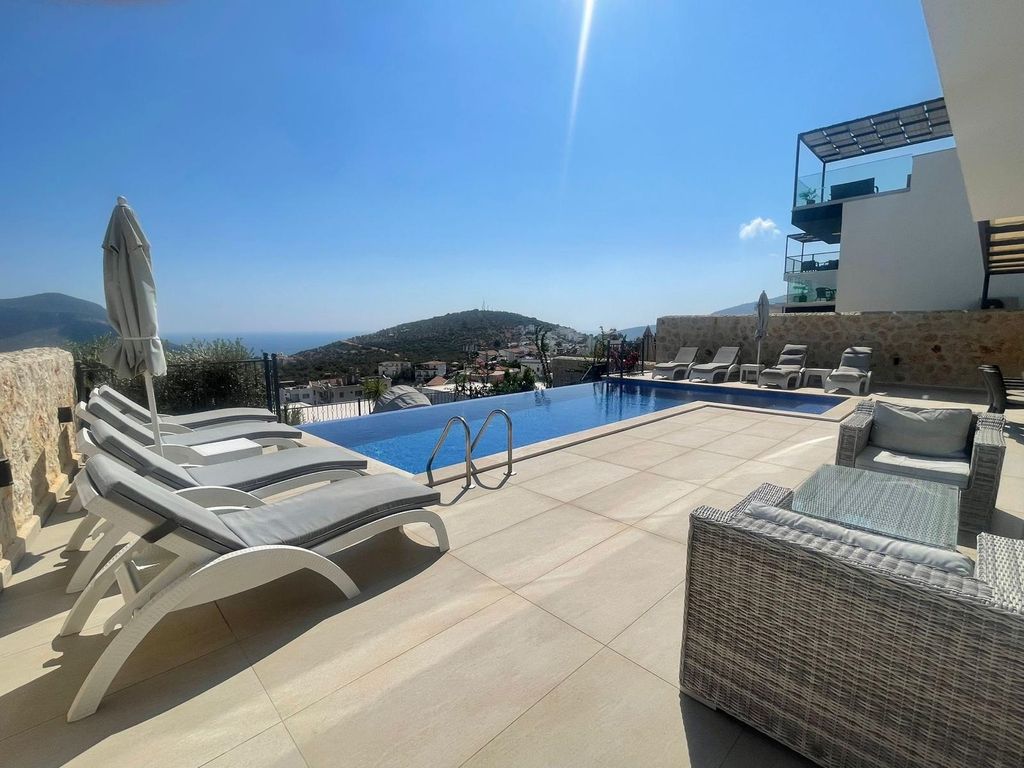 Property photo 2 of 22 Deluxe Kalkan Property Is For Sale - Large Outdoor Spaces In The Sun