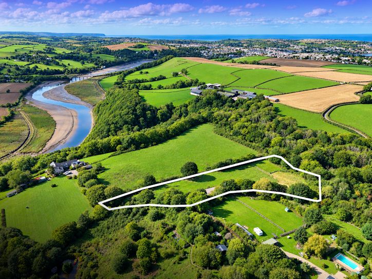 Property photo 1 of 9 Aerial View Over Plot