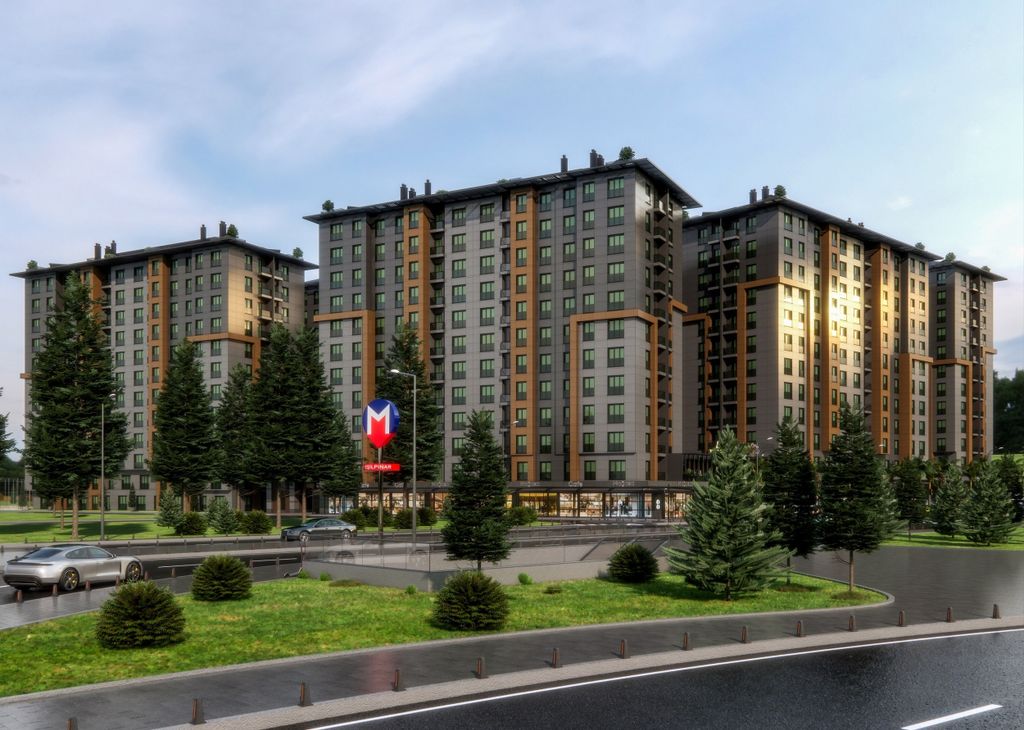 Property photo 2 of 17 Outstanding City Centre Istanbul Property For Sale - View To The Complex From The Street