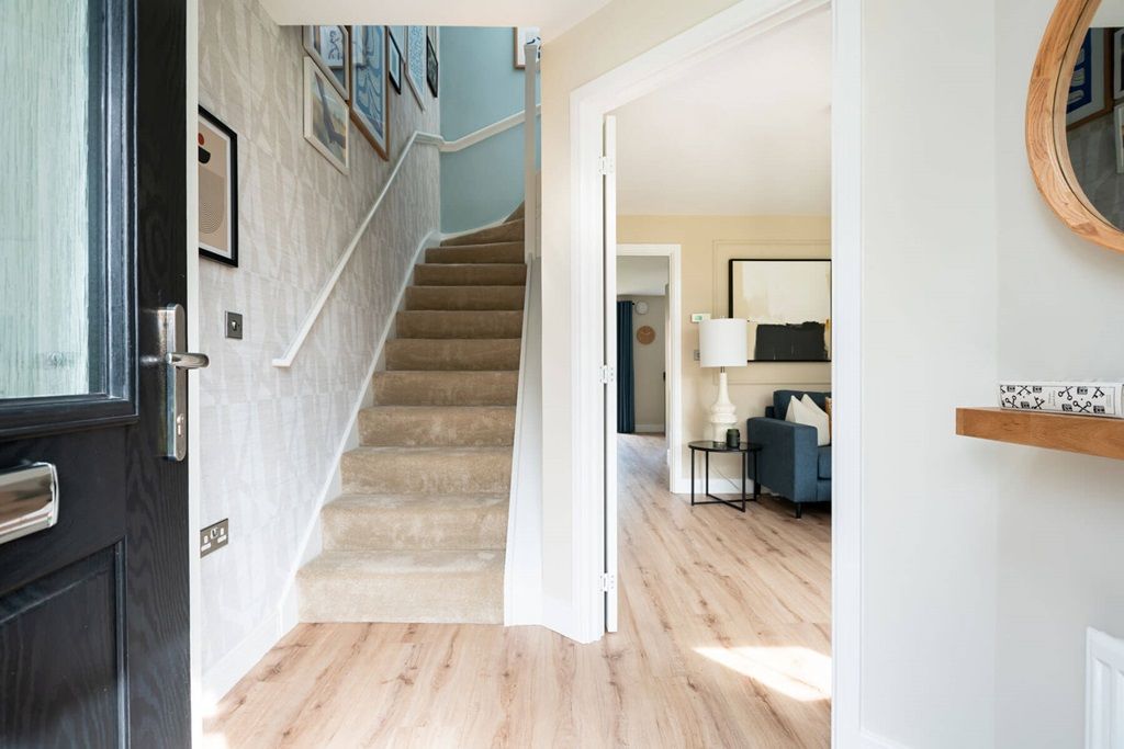 Property photo 2 of 14 Bright Hallway Leading To The Lounge
