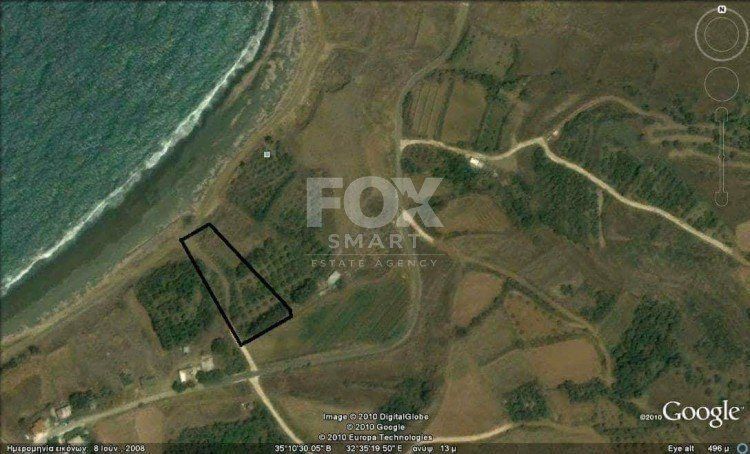 Property photo 1 of 9 Exceptional Seafront Land In Pachyammos — A Mediterranean Dr