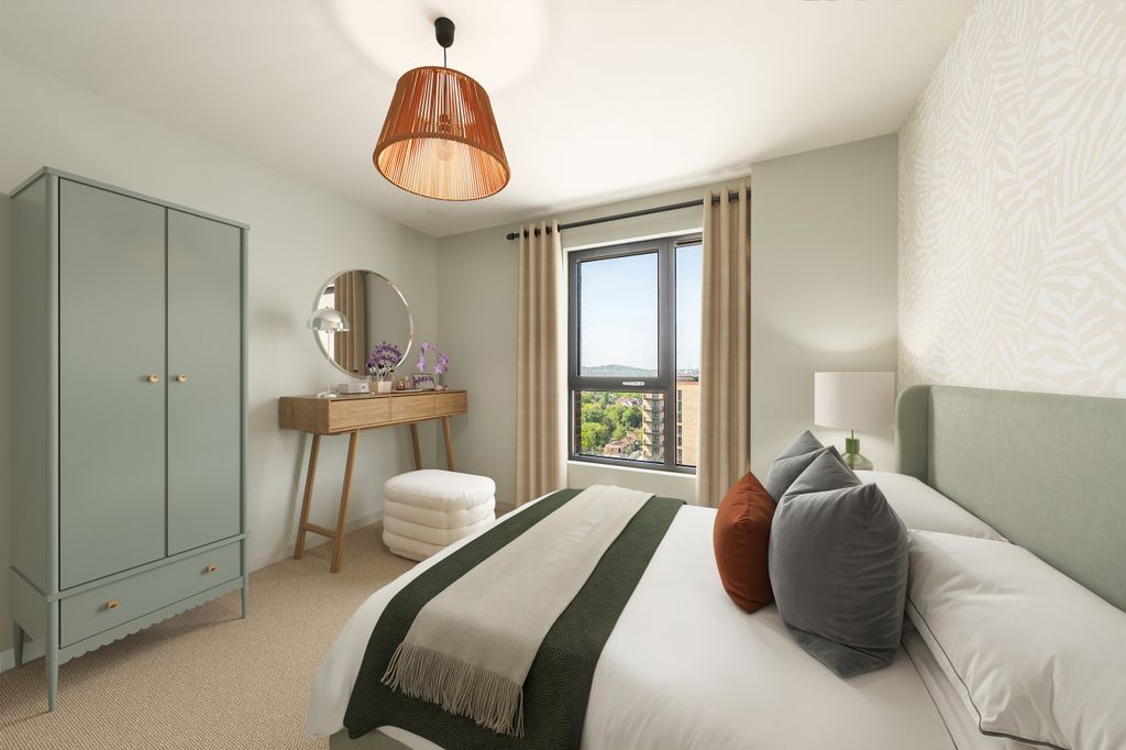 Property photo 1 of 6 Pullman Virtually Staged Bedroom