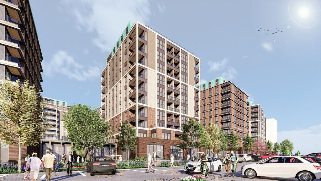 Property photo 3 of 14 Off-Plan European Istanbul Apartments In Basaksehir For Sale - Complex With Cafes And Restaurants On-Site