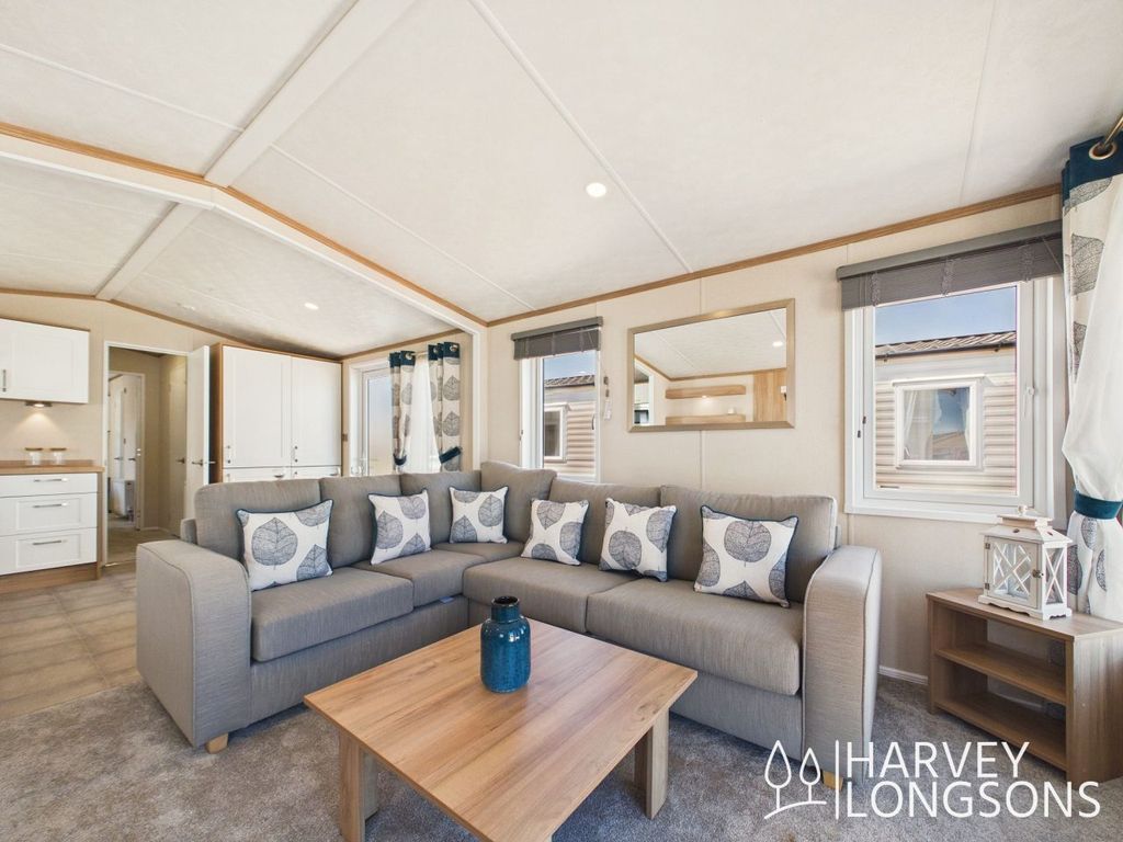 Property photo 3 of 17 Open Plan Caravan Lounge With L Shaped Sofa And Bright Interior