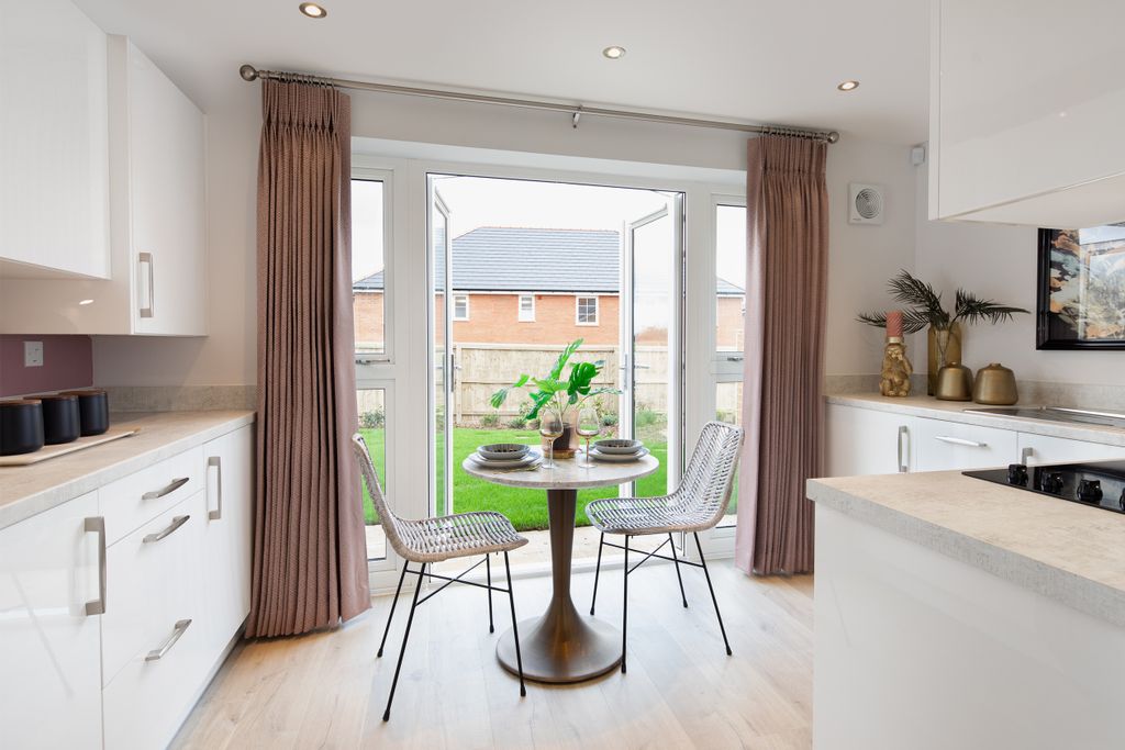 Property photo 2 of 6 Open Plan Kitchen With French Doors In The Kenley 2 Bedroom Home