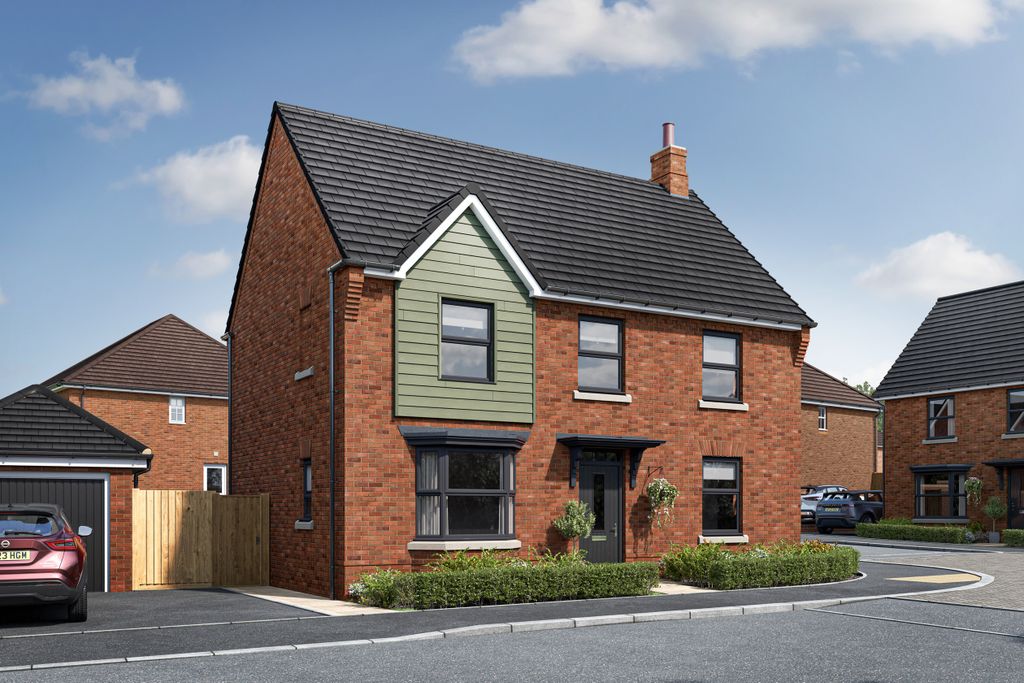 Property photo 1 of 10 External View Of The Four Bedroom Avondale At New Lubbesthorpe