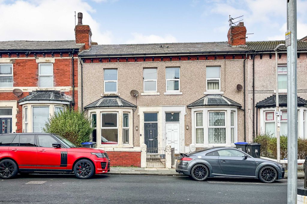 Property photo 1 of 19 34 Eaves Street, Blackpool, Lancashire, Fy1 2Nh