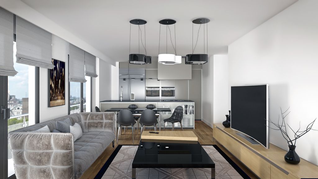 Property photo 2 of 8 Luxury Istanbul Investment Apartments - Open Plan Layout