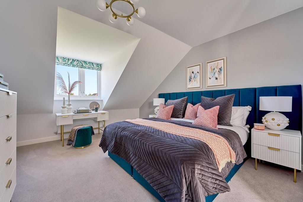 Property photo 1 of 14 The Top Floor Is Dedicated To Bedroom 1 - Typical Taylor Wimpey Home