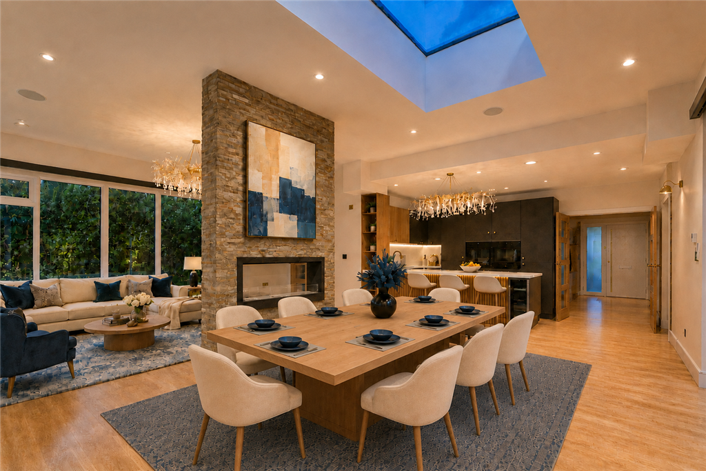 Property photo 3 of 18 Lounge Kitchen Diner Staged