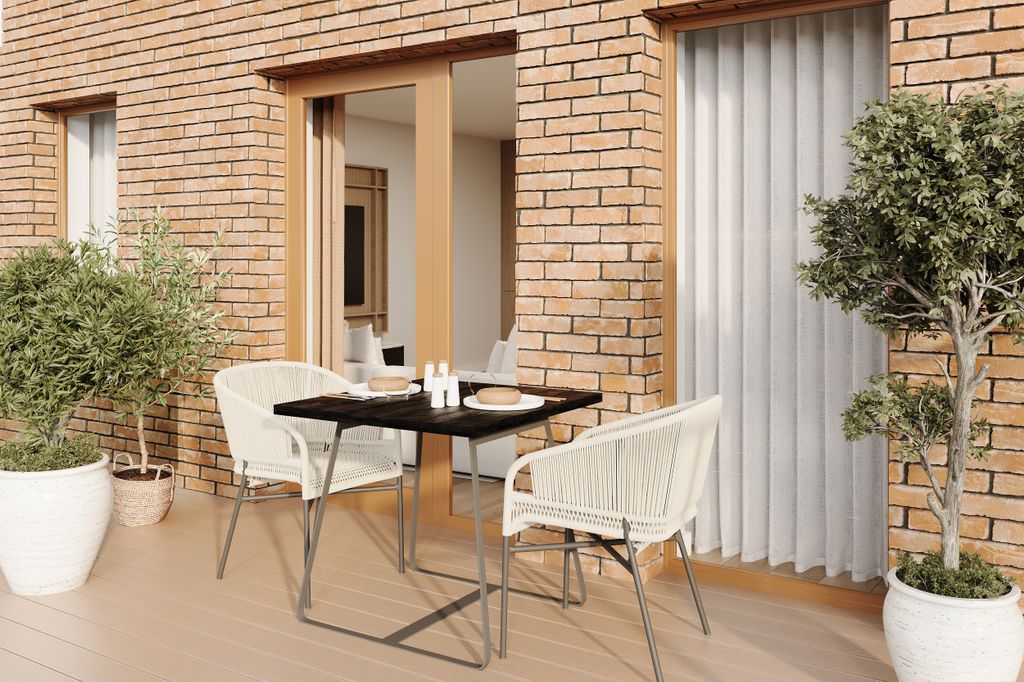 Property photo 1 of 6 CGI Balcony