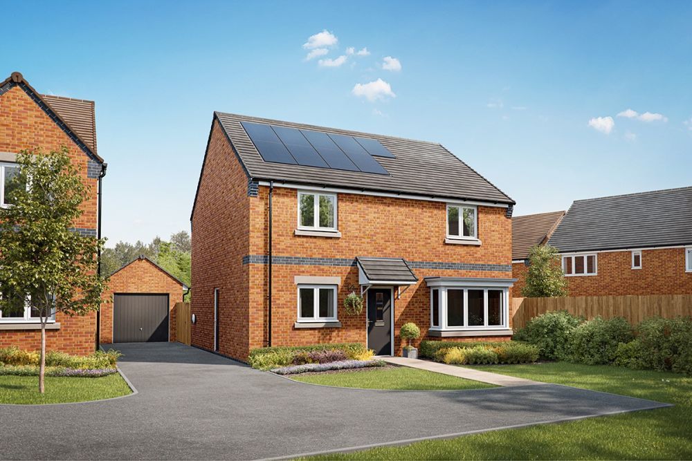 Property photo 1 of 10 1 Crest Nicholson At Branston Locks The Whixley External CGI