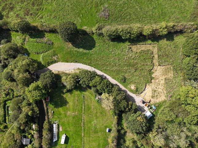 Property photo 3 of 9 Aerial View Over Plot