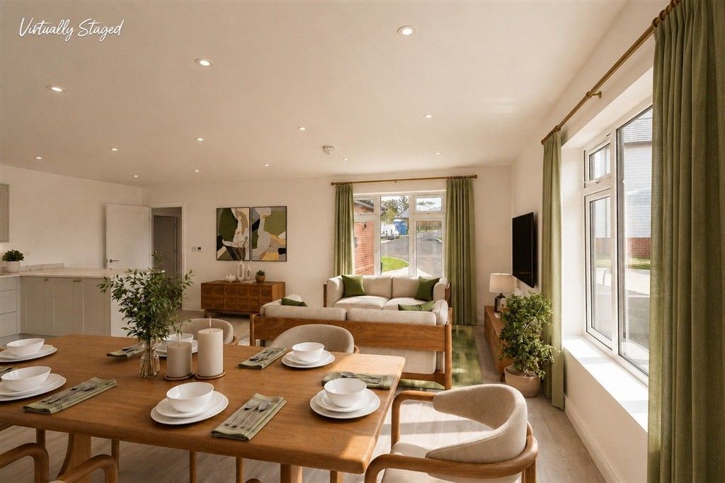 Property photo 3 of 12 Staged Lounge Kitchen Diner