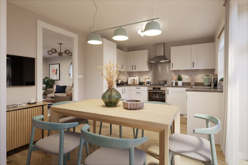 Property photo 2 of 9 Modern Kitchen-Diner