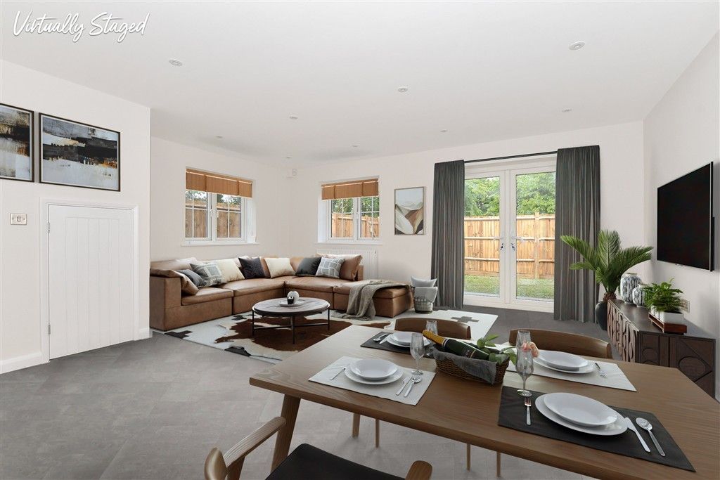 Property photo 2 of 11 Staged Lounge Kitchen Diner