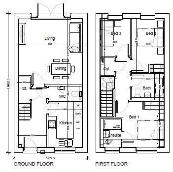 Property photo 2 of 19 Three Bedroom Type 3 Floor Plan