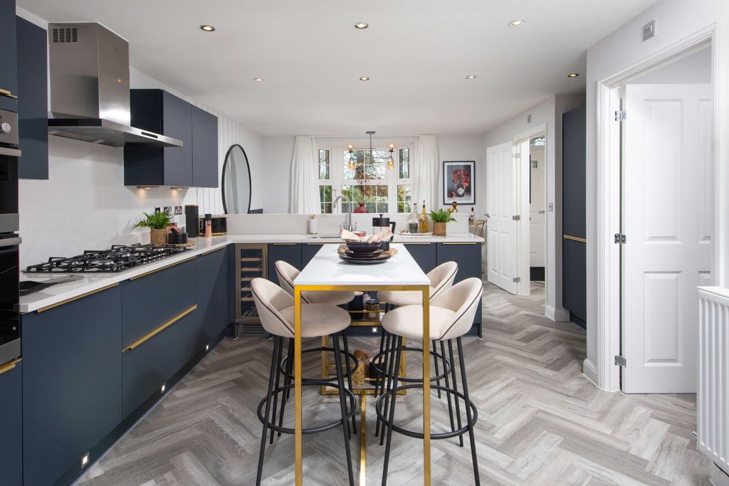 Property photo 2 of 10 Avondale Navy Kitchen