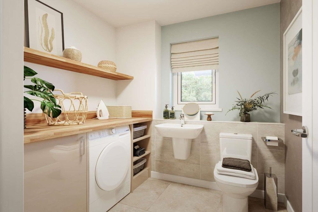 Property photo 3 of 10 A Handy Downstairs Cloakroom With Extra Storage Space