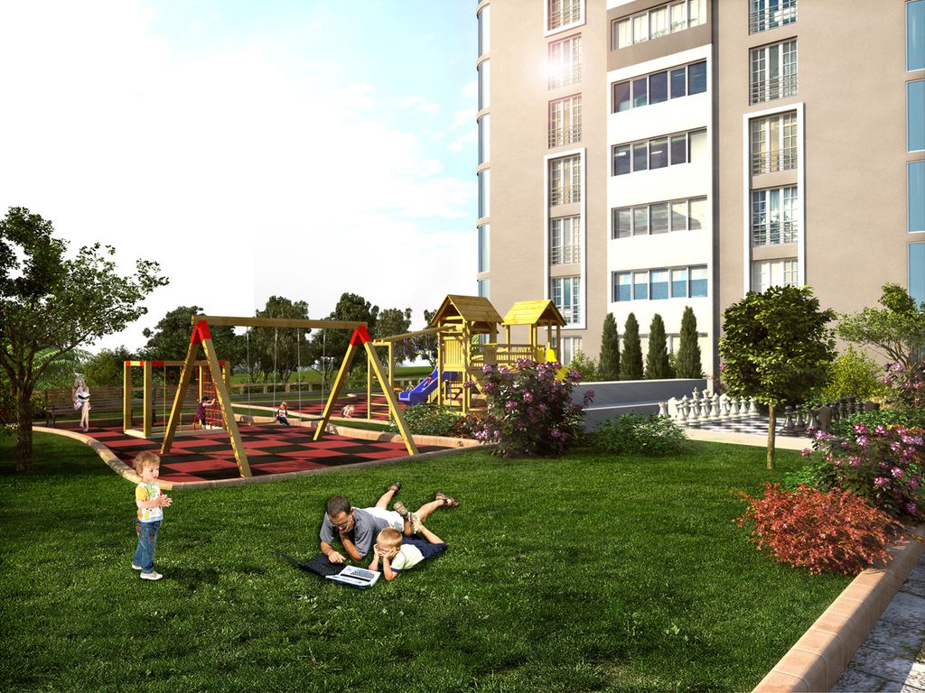 Property photo 1 of 16 Nature View Istanbul Apartment- Newly Built - Gardens And Play Areas