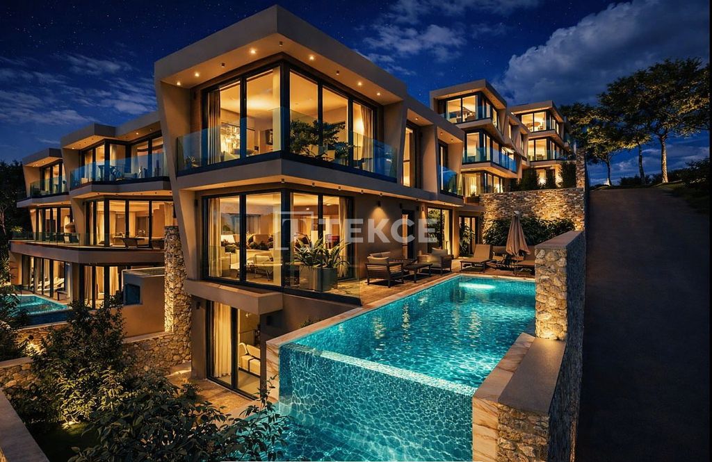 Property photo 1 of 44 Semi-Detached Villa Kalkan Kaş Antalya