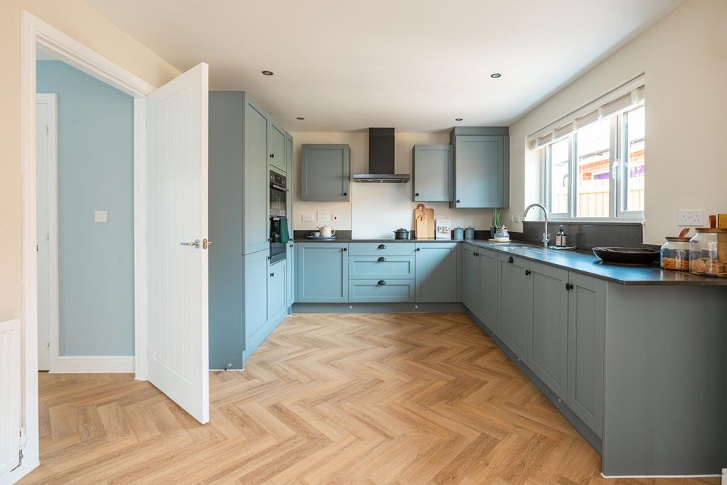 Property photo 3 of 17 Upgrade To Silestone Worktops And Integrated Appliances For A Sleek, Modern Kitchen.