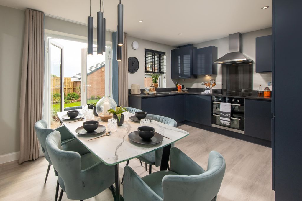 Property photo 1 of 7 Internal Image Of The Ellerton Kitchen/Dining Area