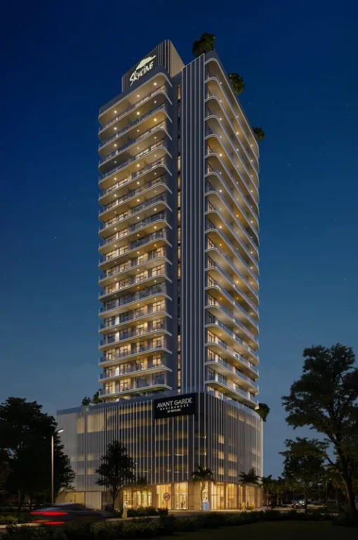 Property photo 3 of 14 Skyline - Avant Garde Residences - Elevation Night.Jpg