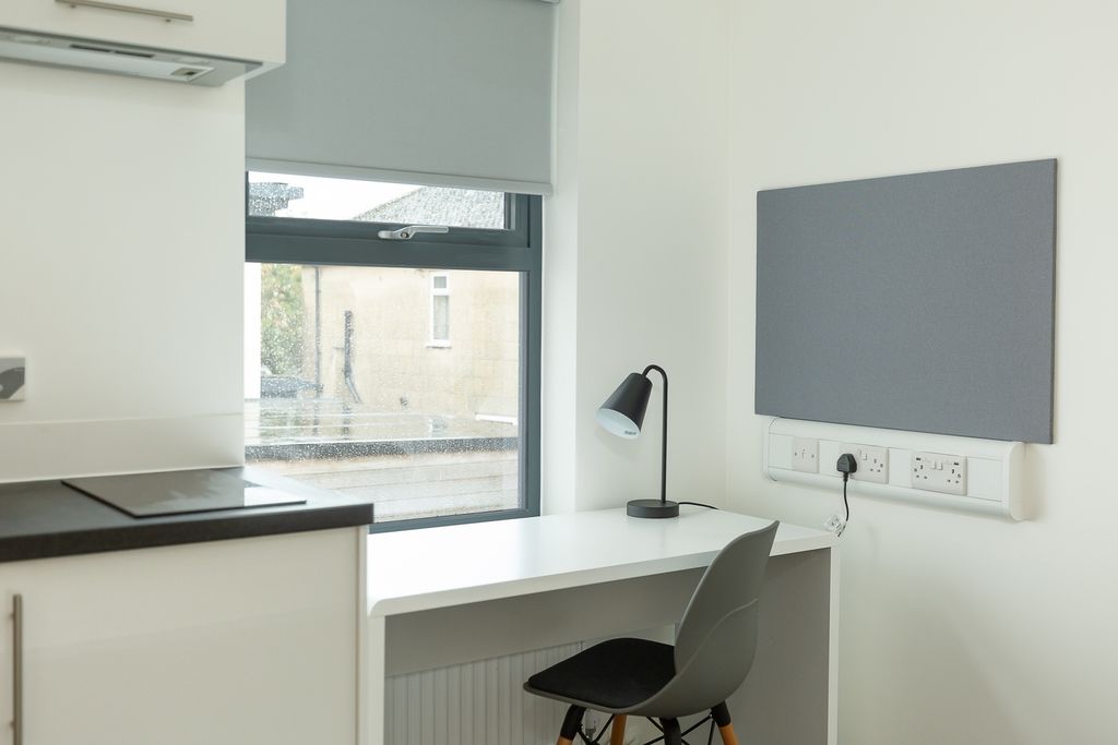 Property photo 3 of 5 A Modern Kitchenette With Ample Natural Light And ...