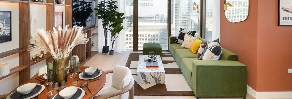 Property photo 1 of 4 Modern Designed And Decorated Living Room Dining Area