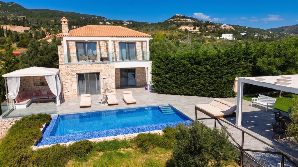 Property photo 1 of 33 Luxury Stone Villa With Panoramic Sea Views Near Agios Nikolaos, Zakynthos
