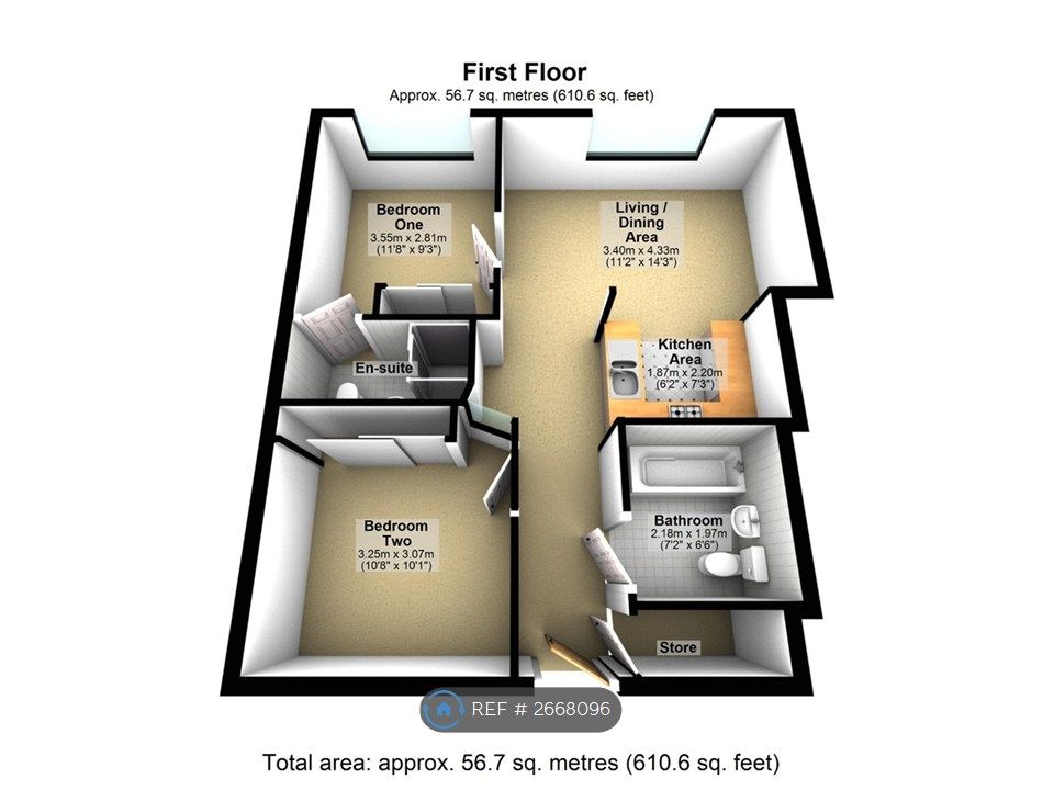 Property photo 3 of 18 3d Floor Plan