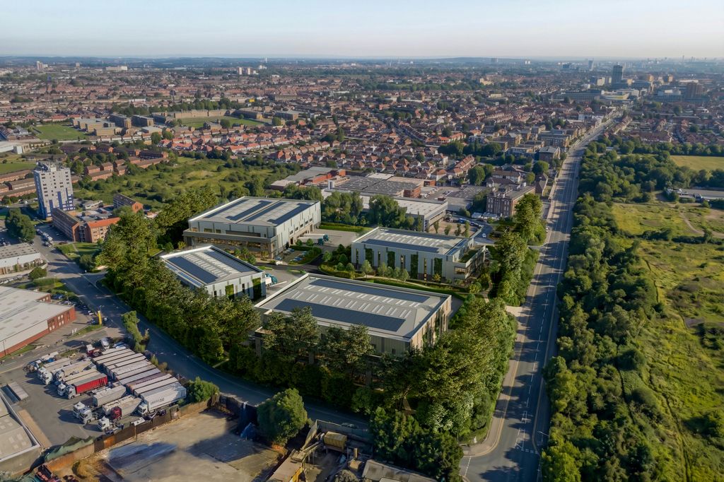 Property photo 2 of 3 Zoomed In Aerial Shot With CGI.Jpg