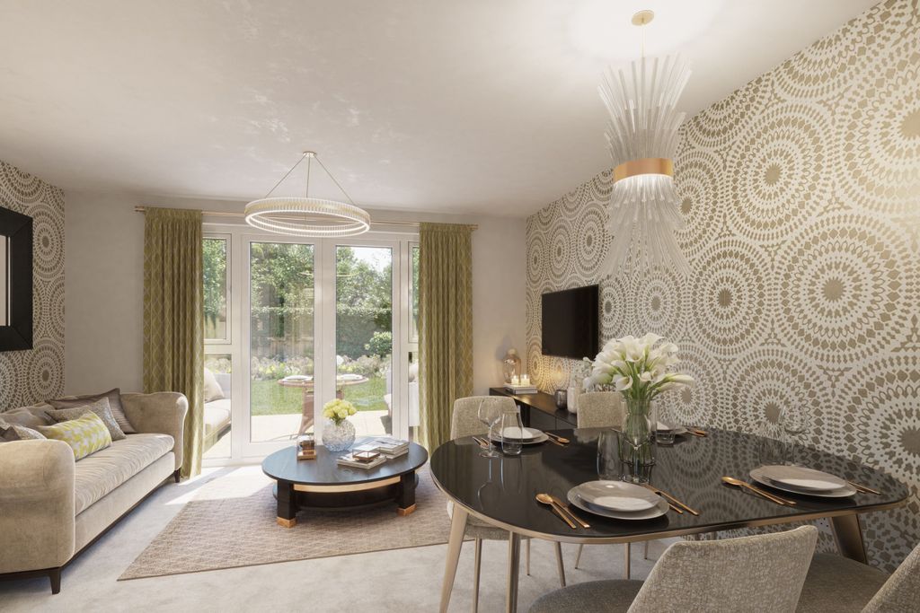 Property photo 1 of 6 Living And Dining Room In Two Bed Wilford