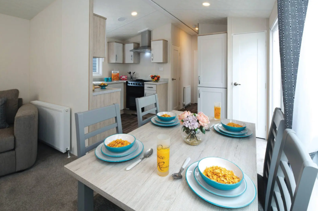 Property photo 3 of 7 Oakwood Diamond Lodge Dining Area At Oakwood Retreat Country Park