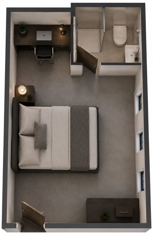 Property photo 2 of 20 Bedroom 1 Mockup