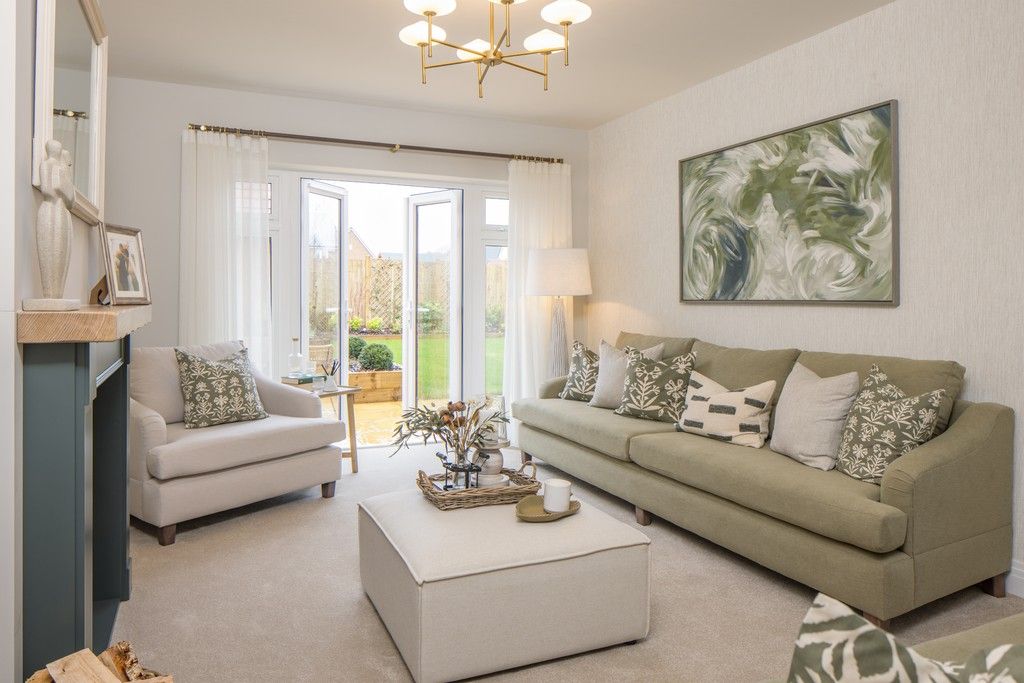 Property photo 1 of 11 Livingroom New Homes In Chipping Norton Walnut House Type