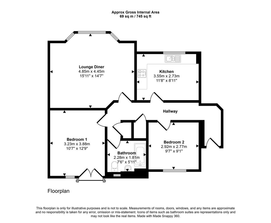 Additional image 8 of 2 bed flat for saleCorvette Court, Cardiff CF10