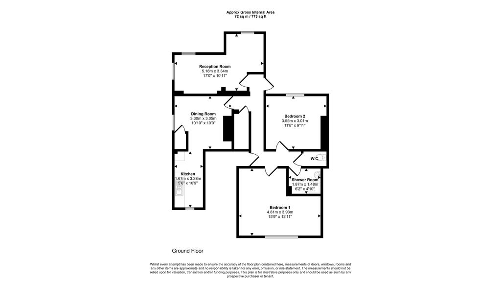Property photo 2 of 15 Flat A, 38 Manse Road.Jpg