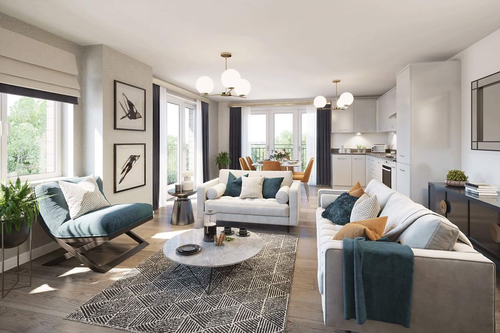 Property photo 3 of 10 The Griffith Apartment Open-Plan Kitchen/Living Area