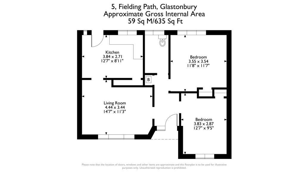 Property photo 2 of 16 Floor Plan - 5, Fielding Path, Ba6 8Ha.Jpg