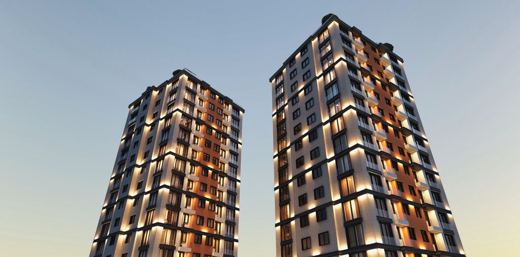 Property photo 2 of 15 Stylish Off-Plan Asian Istanbul Property For Sale - Modern Towers Housing The Apartments Of Varying Layouts And Options