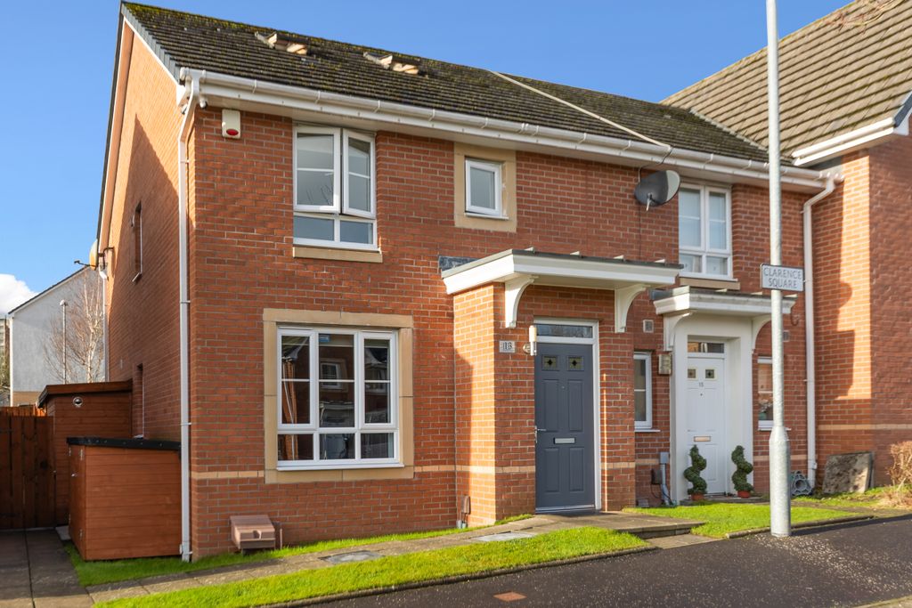 Property photo 1 of 33 Clarence Square, Clydebank,G81